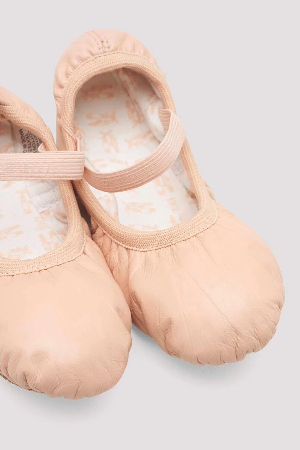 Childrens Giselle Leather Ballet Shoes 7 Childrens Giselle Leather Ballet Shoes - Image 7