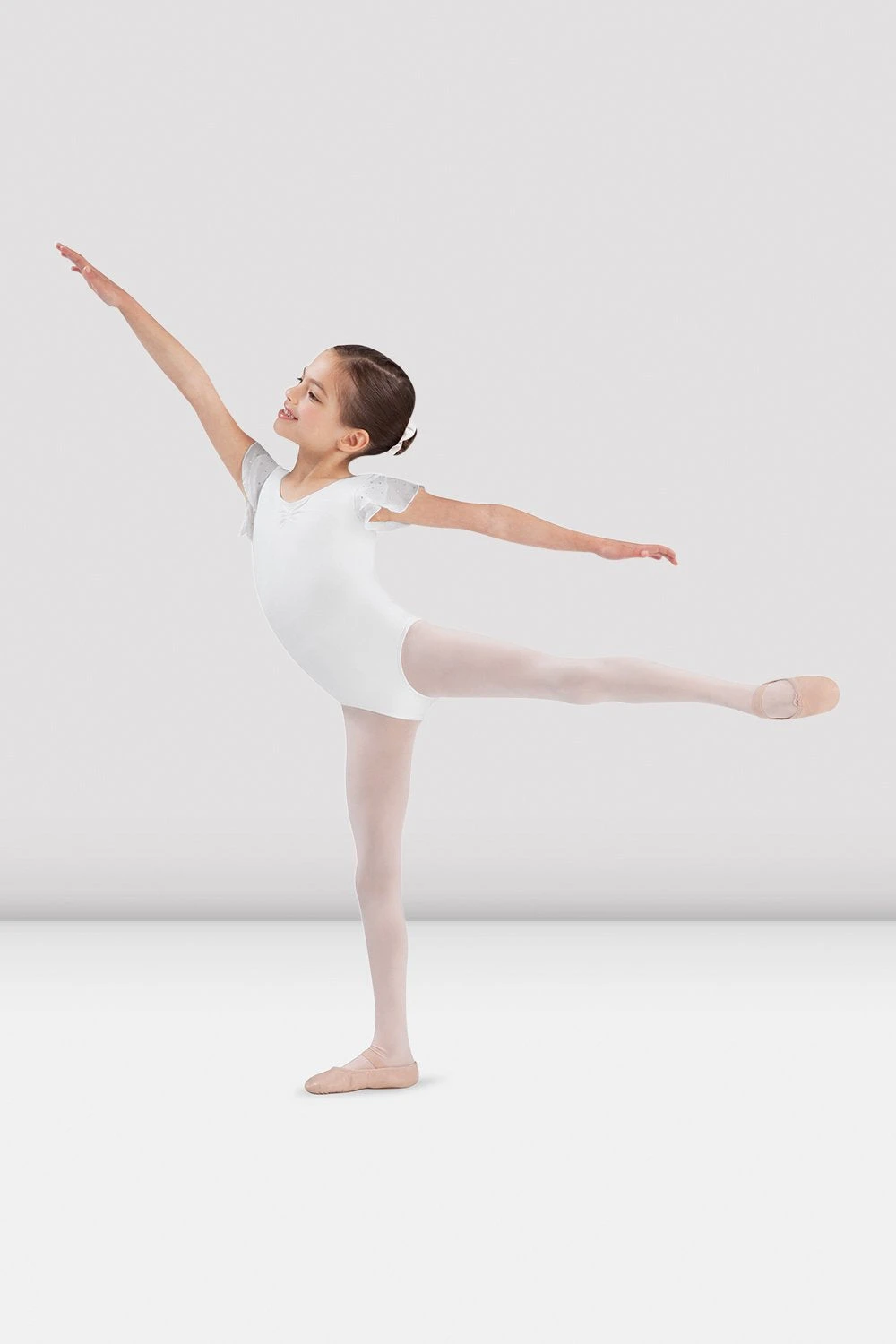 Girls Georgette Sequin Leotard 1 Girls Georgette Sequin Leotard