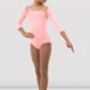Girls Gemma 3/4 Sleeve Leotard