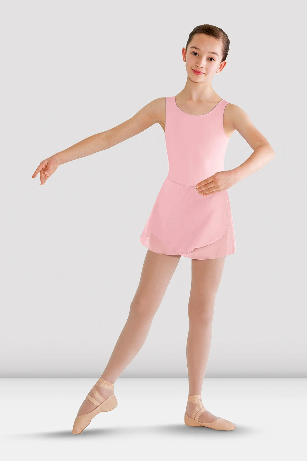 Girls Riya Skirted Tank Leotard 1 Girls Riya Skirted Tank Leotard