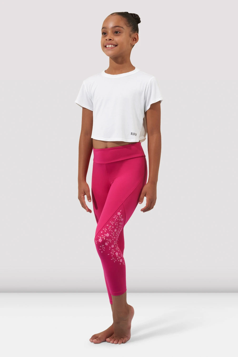 Girls Kyla Relaxed Fit Cropped T-Shirt 1 Girls Kyla Relaxed Fit Cropped T-Shirt