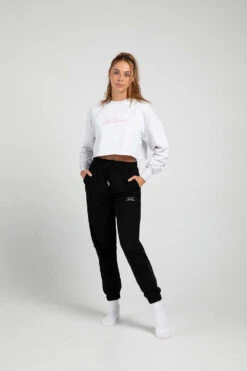 Off-Duty Terry Cropped Crew