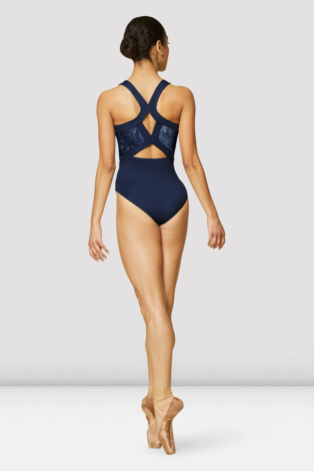 Ladies Boutique Velvet Scoop Neck Leotard 2 Ladies Boutique Velvet Scoop Neck Leotard - Image 2