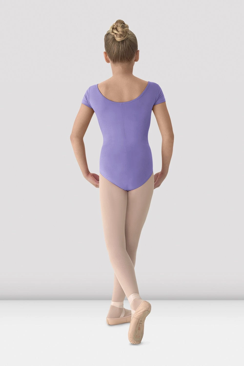 Girls Mirella Classic Short Sleeve Leotard 2 Girls Mirella Classic Short Sleeve Leotard - Image 2