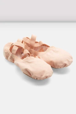 Childrens Pro-Elastic Canvas Ballet Shoes -Dance Costumes PX kBvDM