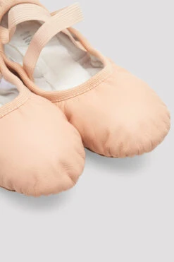 Childrens Odette Leather Ballet Shoes -Dance Costumes S0246L PNK 08 9d7e6c3d 9acc 48b9 b056 ffba6fcc000c