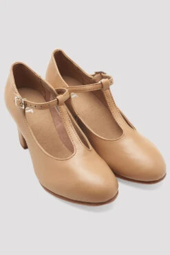 Ladies Roxie Character Shoes -Dance Costumes S0375L TAN 07