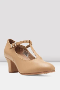 Ladies Roxie Character Shoes -Dance Costumes S0375L TAN 30