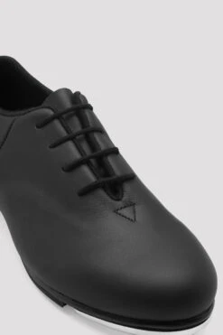 Ladies Audeo Jazz Tap Leather Tap Shoes -Dance Costumes S0381L BLK 09