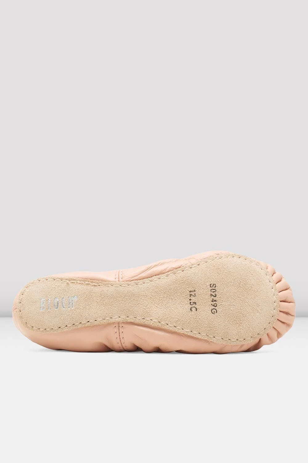 Childrens Giselle Leather Ballet Shoes 4 Childrens Giselle Leather Ballet Shoes - Image 4