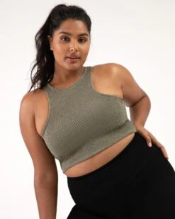 Dance Costumes 32 Crinkle Racer Tank