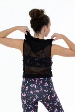 BLOCH X Flo Active Frankie Sleeveless Hoodie 5 BLOCH X Flo Active Frankie Sleeveless Hoodie -Dance Costumes gxqeffEU