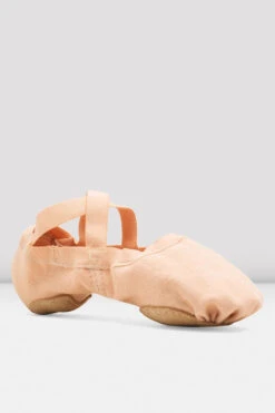 Childrens Synchrony Stretch Canvas Ballet Shoes -Dance Costumes nJvJWUXg