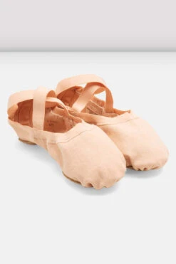Childrens Synchrony Stretch Canvas Ballet Shoes -Dance Costumes w3 nI7zE