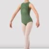 Girls Claire High Neck Leotard